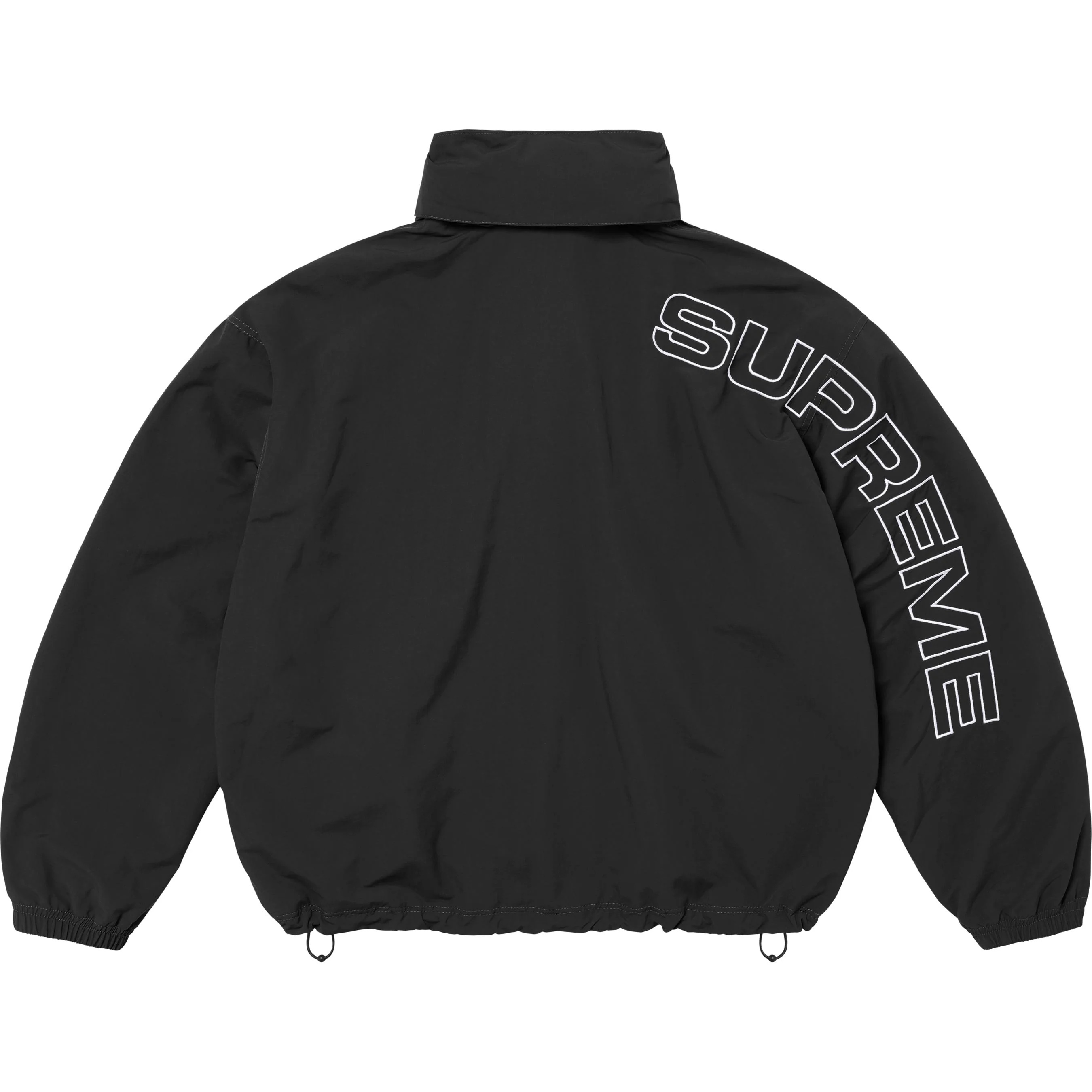 Spellout Embroidered Track Jacket view 11